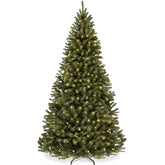 Pre-Lit Artificial Green Spruce Christmas Tree, w/Easy Assembly