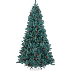 Pre-Decorated Christmas Tree w/ Pinecones