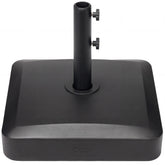 Plastic Patio Umbrella Base Pole Holder Accessory w/ Adjustable Knob