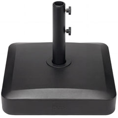 Plastic Patio Umbrella Base Pole Holder Accessory w/ Adjustable Knob