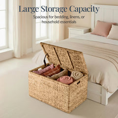 Storage Trunk w/ Lid & Handles, Storage Bench, Toy Chest