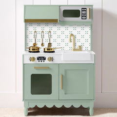 Toddler Kitchen Playset - Pretend Cooking Set