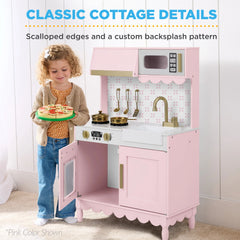 Toddler Kitchen Playset - Pretend Cooking Set