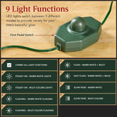 Pre-Lit Artificial Frosted Scotch Pine Pencil Christmas Tree w/ Metal Stand
