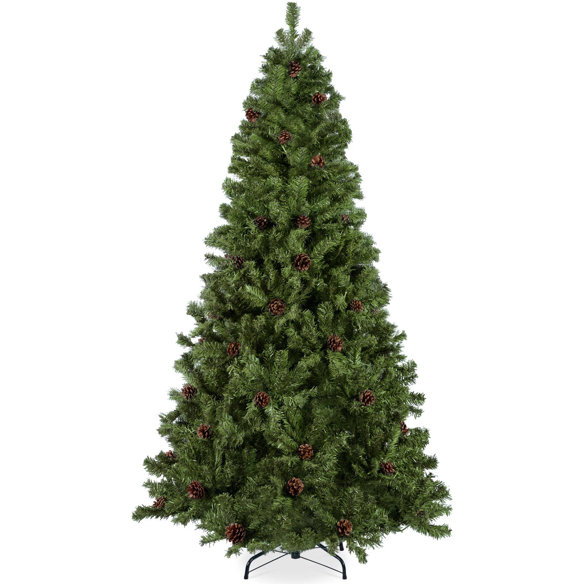 Pre-Decorated Christmas Tree w/ Pinecones