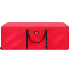 Rolling Duffle Storage Bag for 9ft Christmas Tree w/ Wheels, Handle